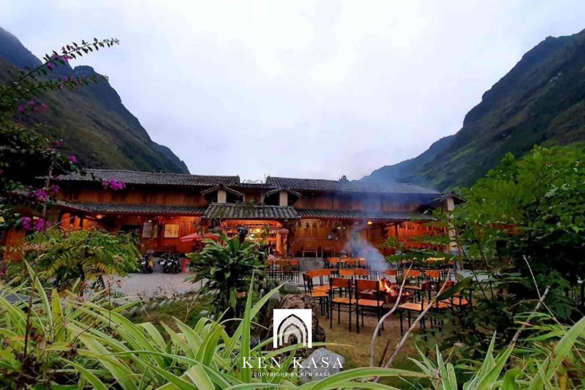 Mẫu nhà homestay trên đồi mèo vạc clay house 